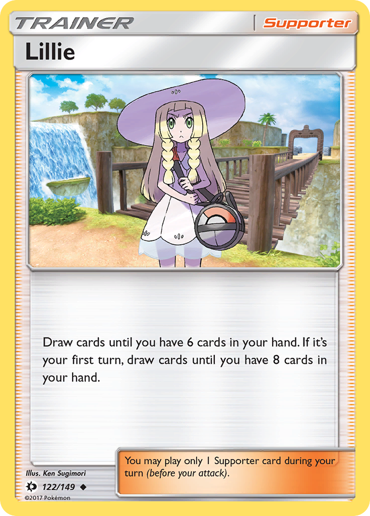 Lillie (122/149) [Sun & Moon: Base Set] | Card Citadel