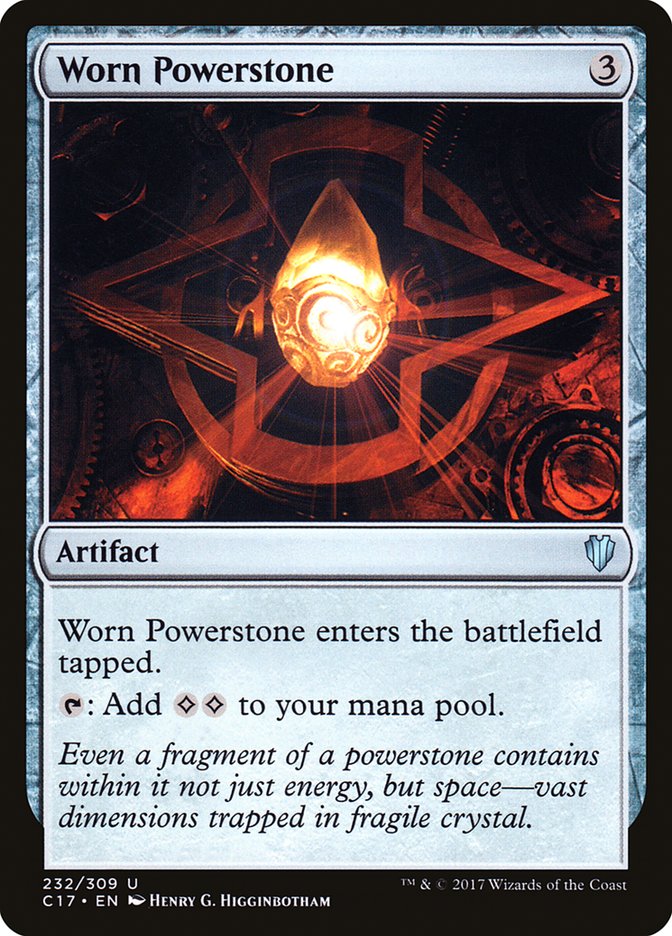 Worn Powerstone [Commander 2017] | Card Citadel