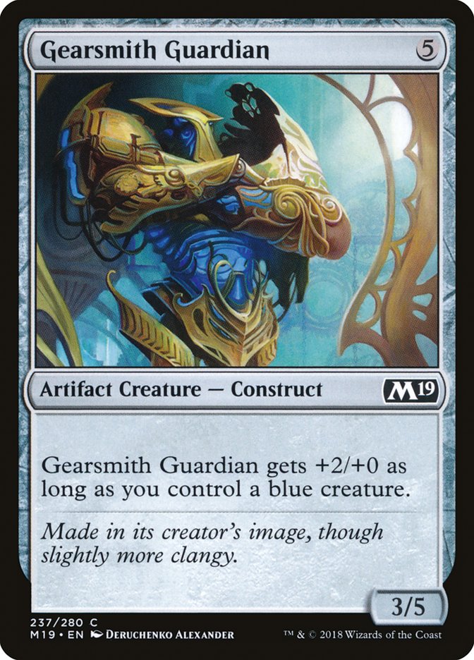 Gearsmith Guardian [Core Set 2019] | Card Citadel