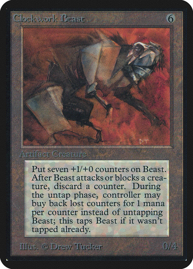 Clockwork Beast [Limited Edition Alpha] | Card Citadel