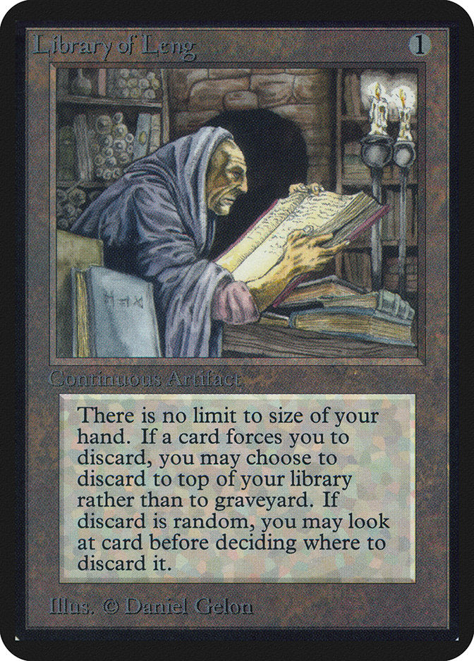 Library of Leng [Limited Edition Alpha] | Card Citadel