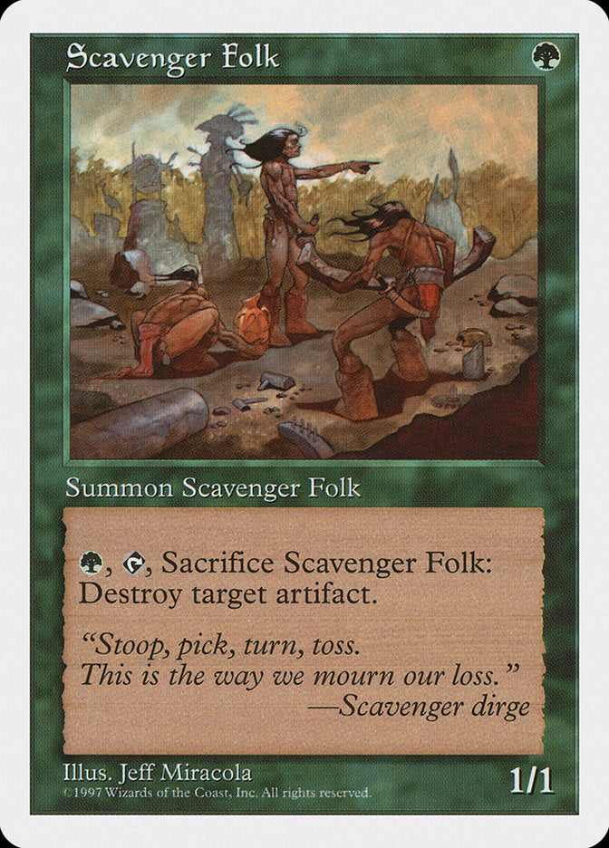 Scavenger Folk [Fifth Edition] | Card Citadel