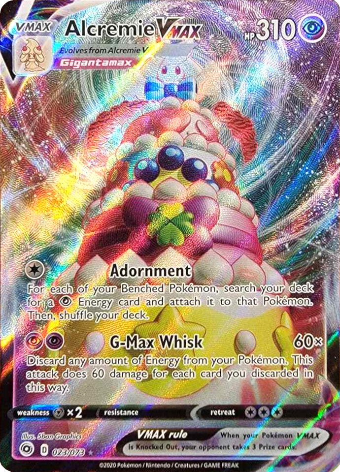 Alcremie VMAX (023/073) [Prize Pack Series One] | Card Citadel