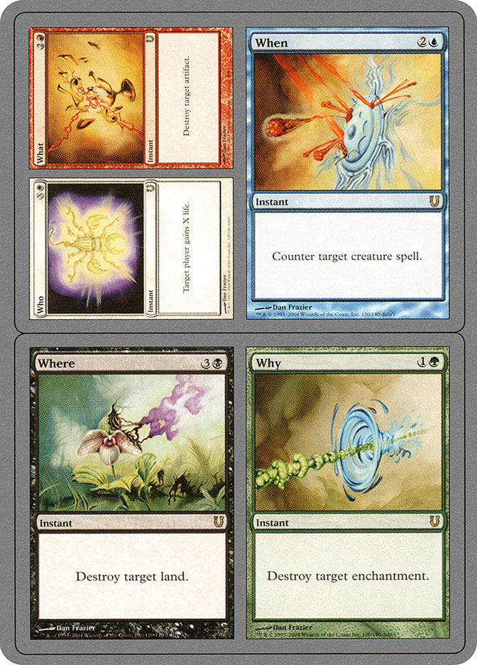 Who // What // When // Where // Why [Unhinged] | Card Citadel