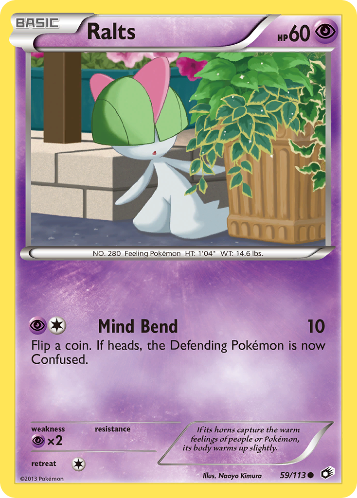 Ralts (59/113) [Black & White: Legendary Treasures] | Card Citadel