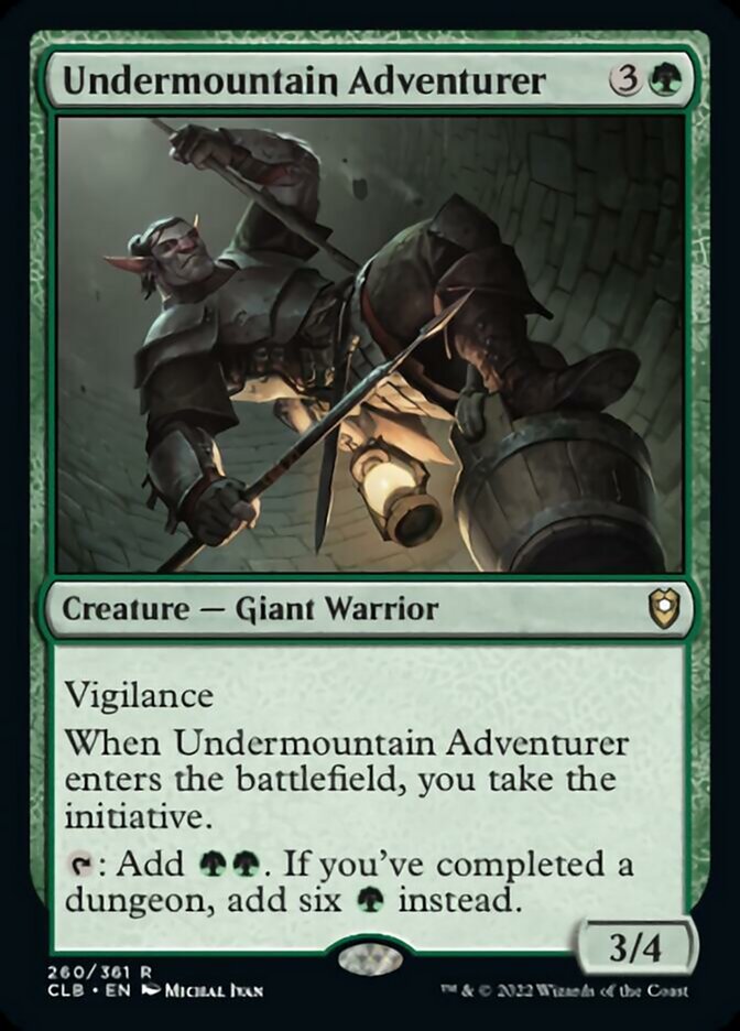 Undermountain Adventurer [Commander Legends: Battle for Baldur's Gate] | Card Citadel