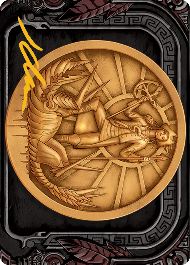 Captain Lannery Storm Art Card (Gold-Stamped Signature) [March of the Machine Art Series] | Card Citadel