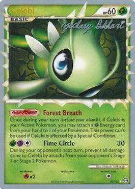 Celebi (92/102) (CMT - Zachary Bokhari) [World Championships 2012] | Card Citadel