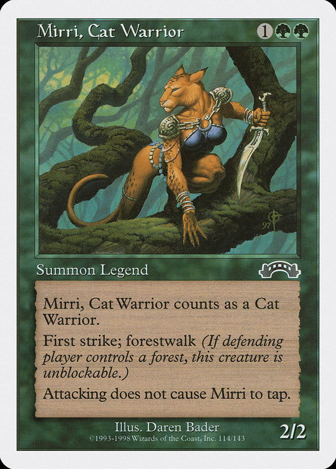 Mirri, Cat Warrior [Anthologies] | Card Citadel