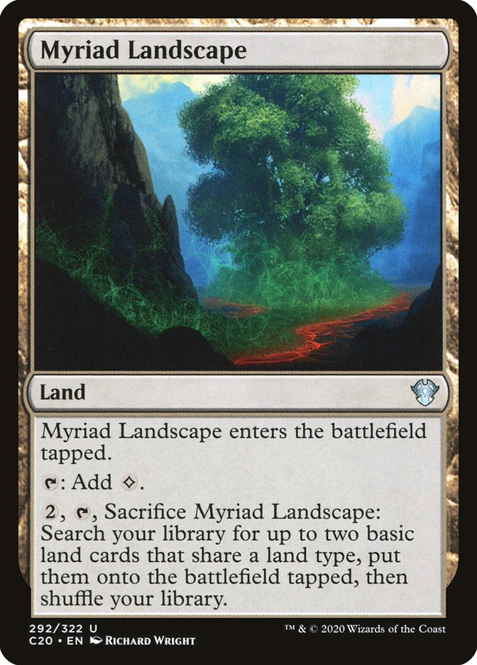 Myriad Landscape [Commander 2020] | Card Citadel