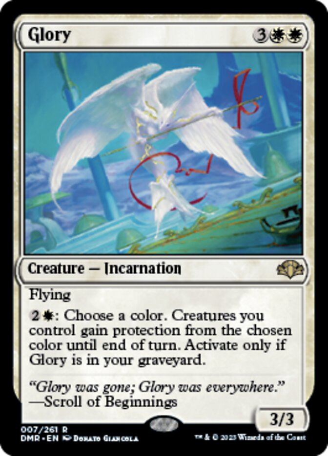 Glory [Dominaria Remastered] | Card Citadel