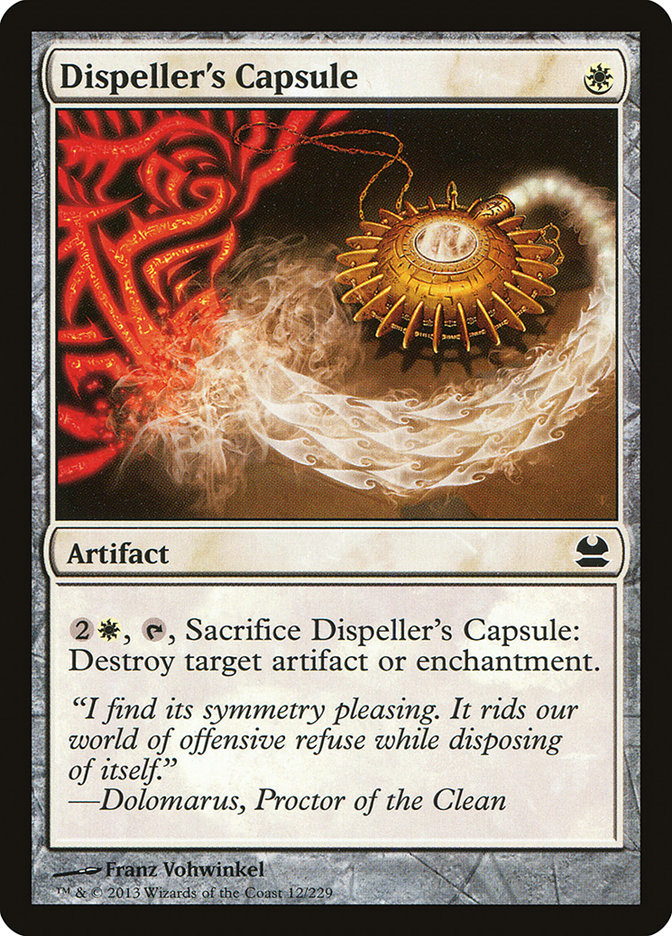 Dispeller's Capsule [Modern Masters] | Card Citadel