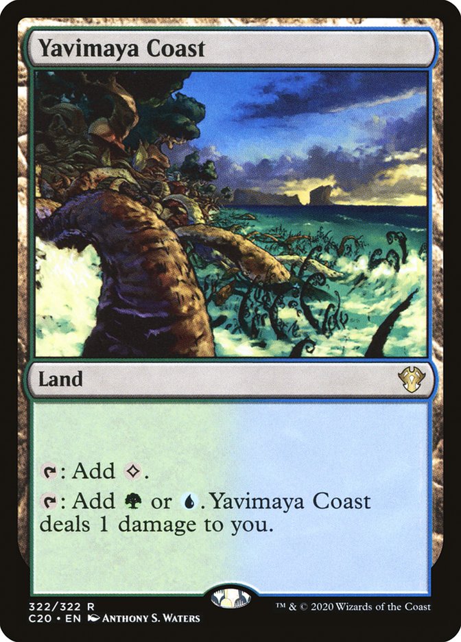 Yavimaya Coast [Commander 2020] | Card Citadel