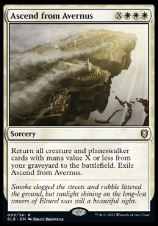 Ascend from Avernus [Commander Legends: Battle for Baldur's Gate] | Card Citadel