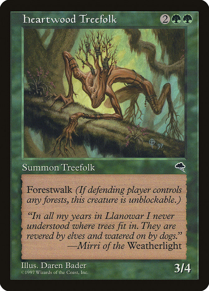 Heartwood Treefolk [Tempest] | Card Citadel