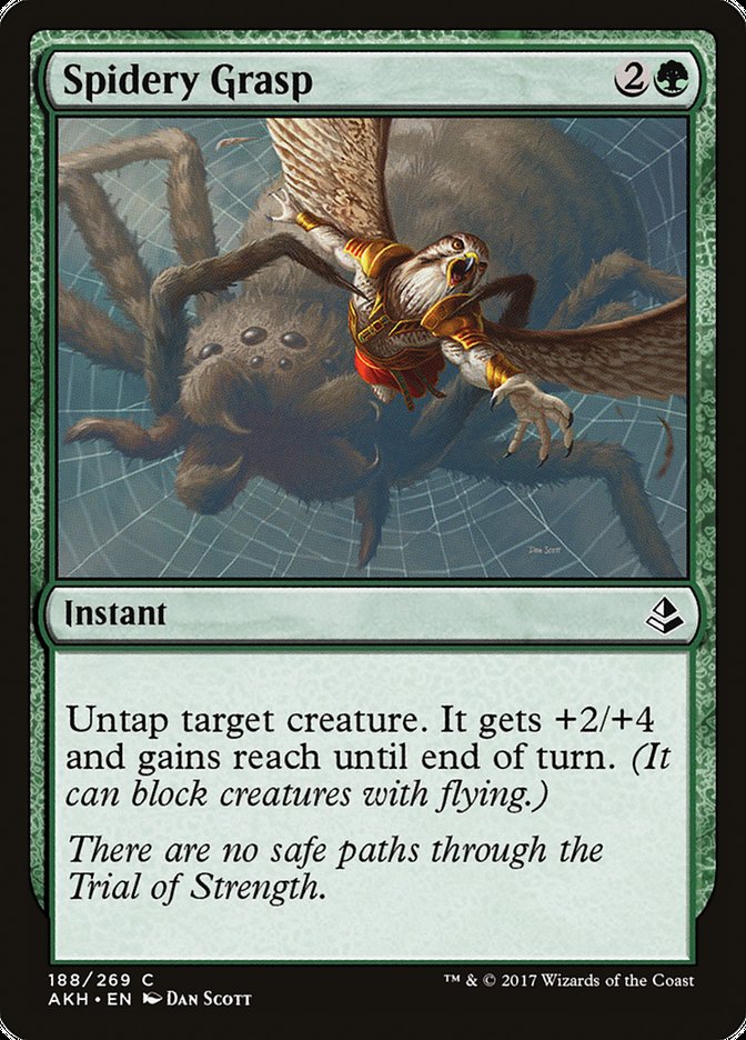 Spidery Grasp [Amonkhet] | Card Citadel