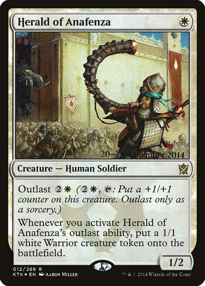 Herald of Anafenza [Khans of Tarkir Promos] | Card Citadel