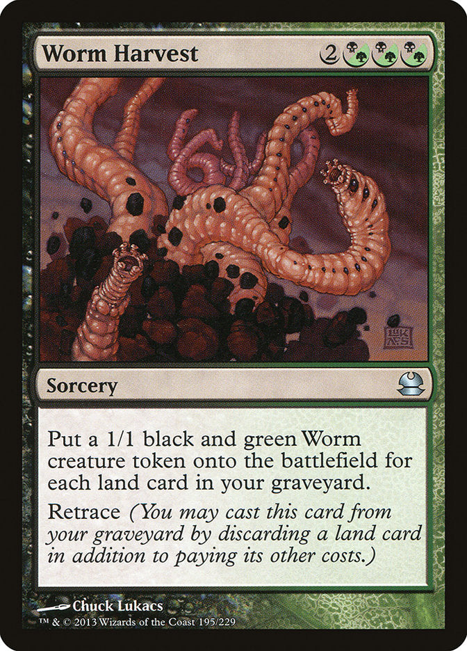 Worm Harvest [Modern Masters] | Card Citadel
