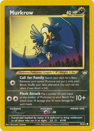 Murkrow (46/64) [Neo Revelation Unlimited] | Card Citadel