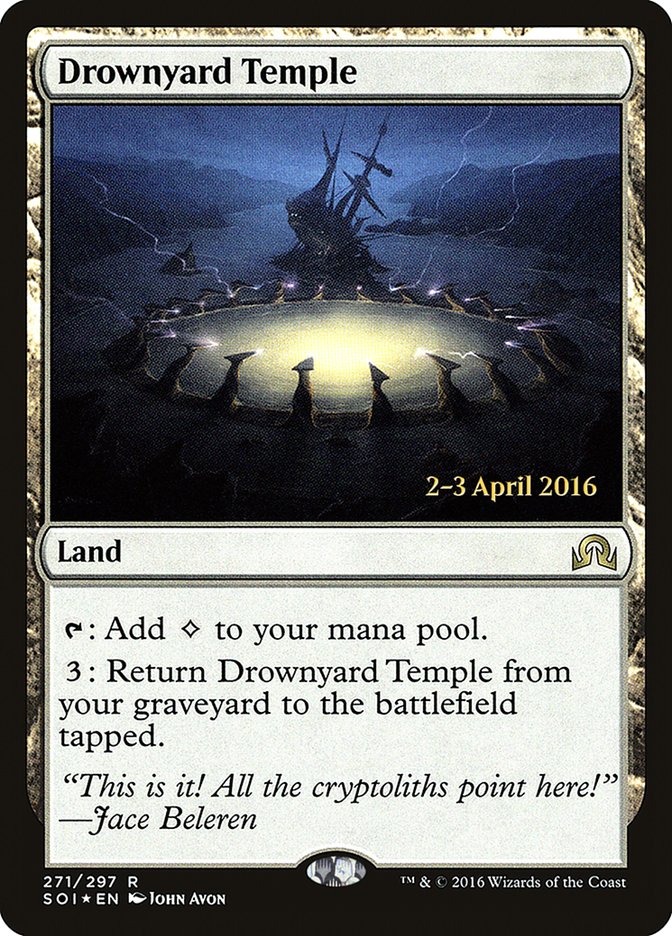Drownyard Temple [Shadows over Innistrad Promos] | Card Citadel