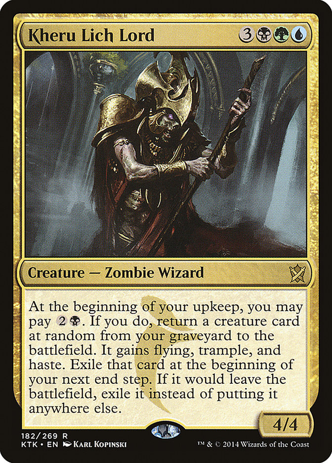 Kheru Lich Lord [Khans of Tarkir] | Card Citadel