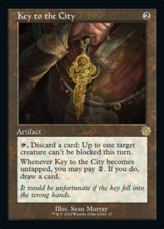Key to the City (Retro) [The Brothers' War Retro Artifacts] | Card Citadel
