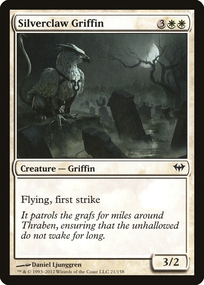 Silverclaw Griffin [Dark Ascension] | Card Citadel