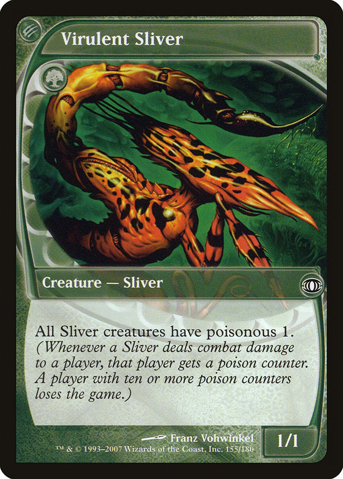 Virulent Sliver [Future Sight] | Card Citadel