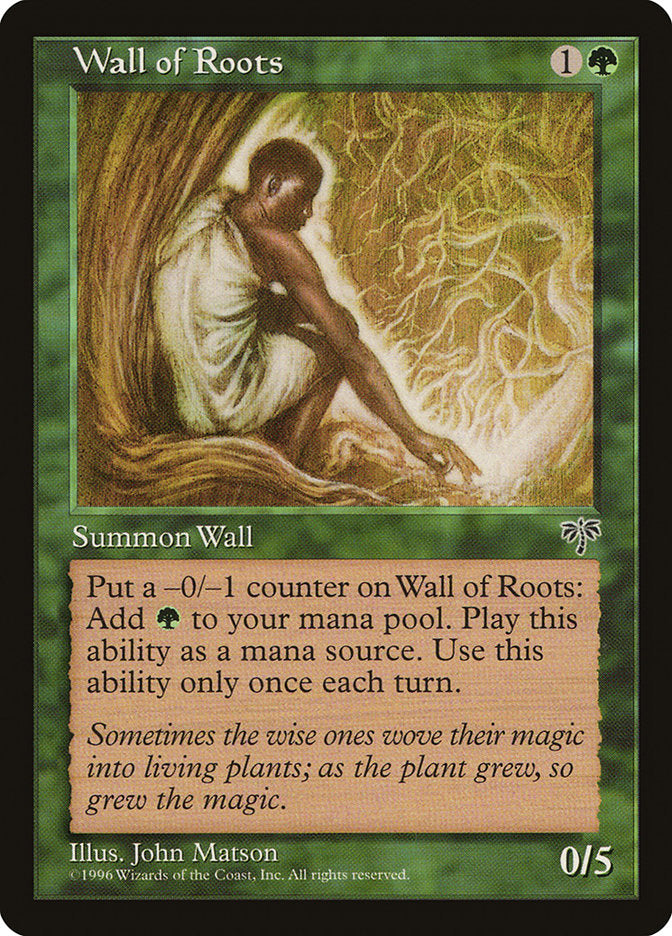 Wall of Roots [Mirage] | Card Citadel