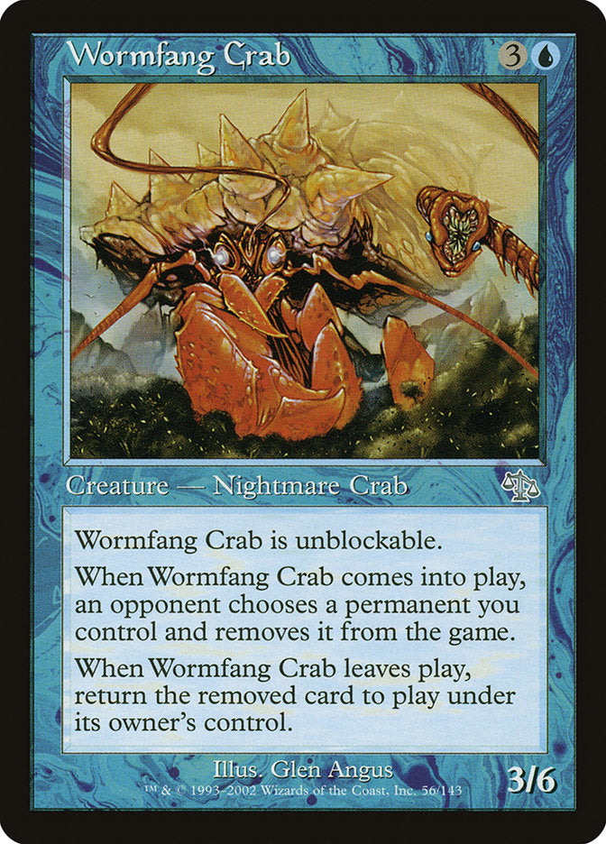 Wormfang Crab [Judgment] | Card Citadel