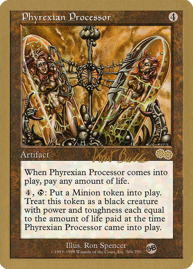 Phyrexian Processor (Kai Budde) (SB) [World Championship Decks 1999] | Card Citadel