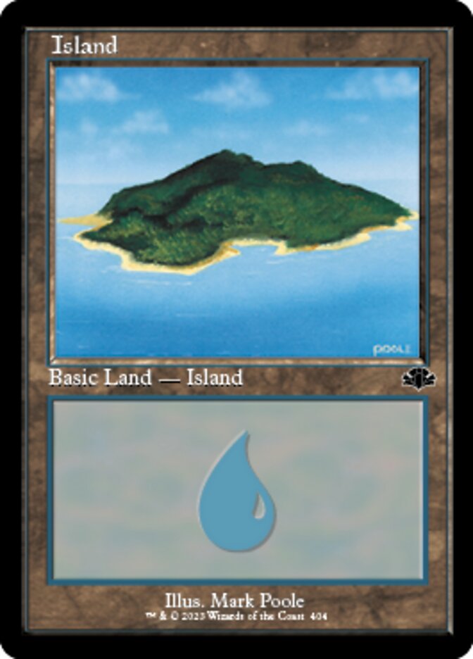 Island (404) (Retro) [Dominaria Remastered] | Card Citadel