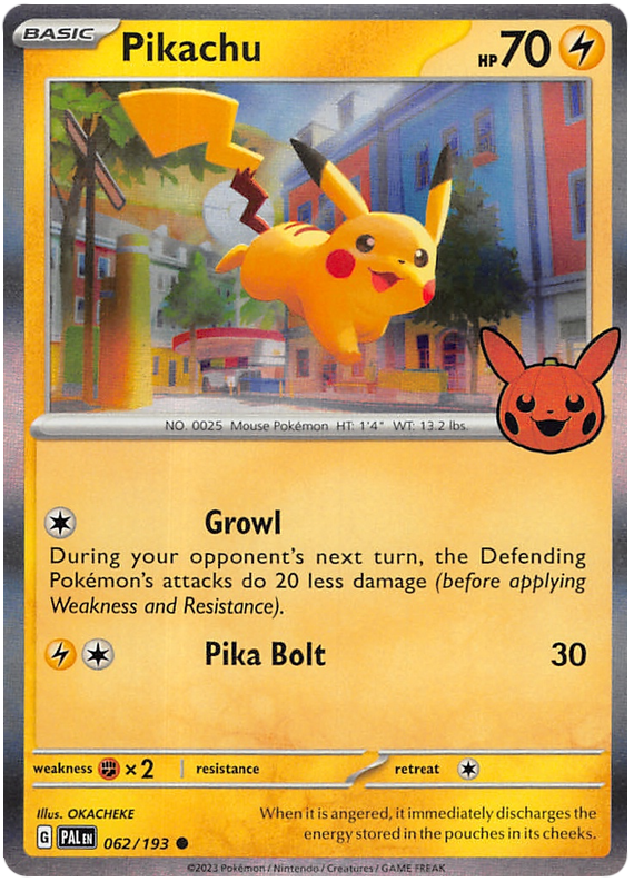 Pikachu (062/193) [Trick or Trade 2023] | Card Citadel