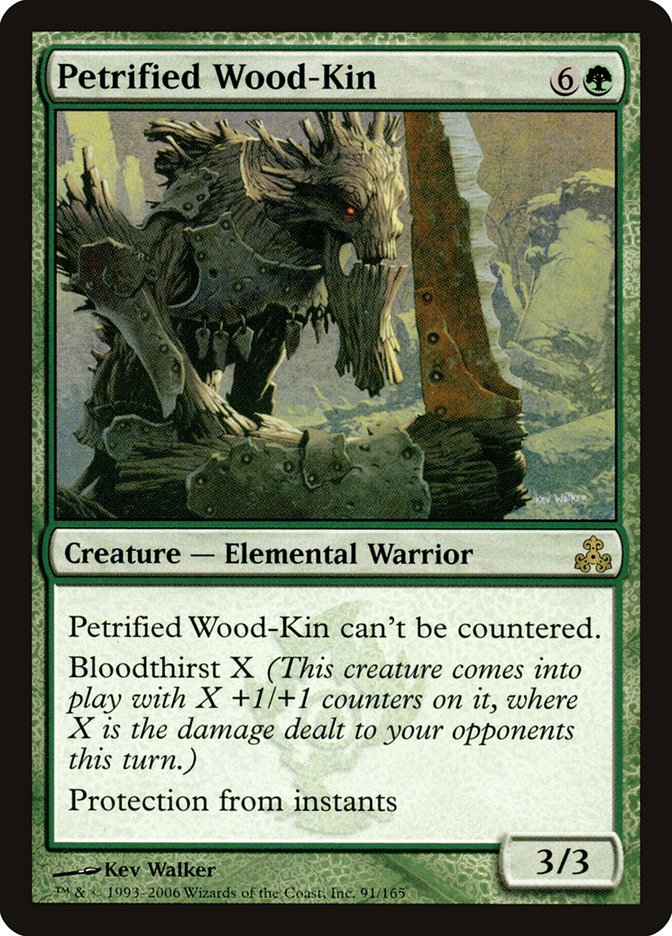 Petrified Wood-Kin [Guildpact] | Card Citadel