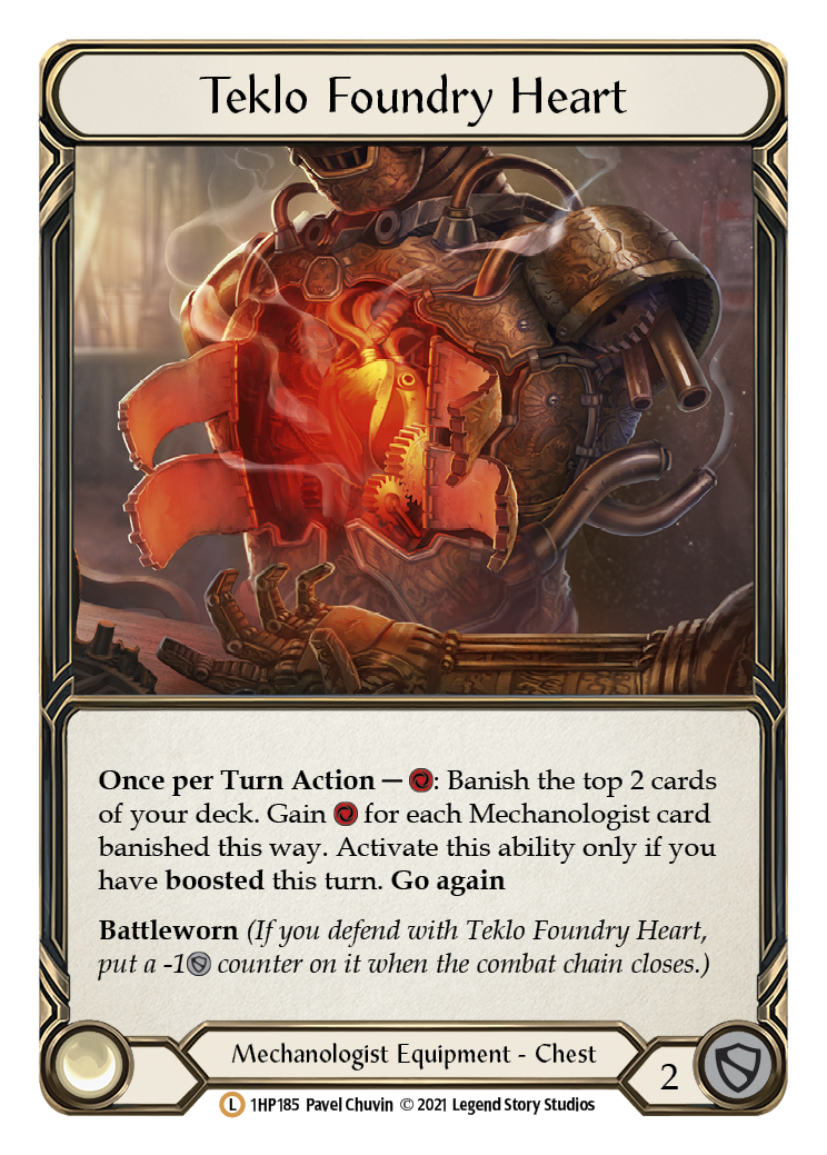 Teklo Foundry Heart [1HP185] | Card Citadel