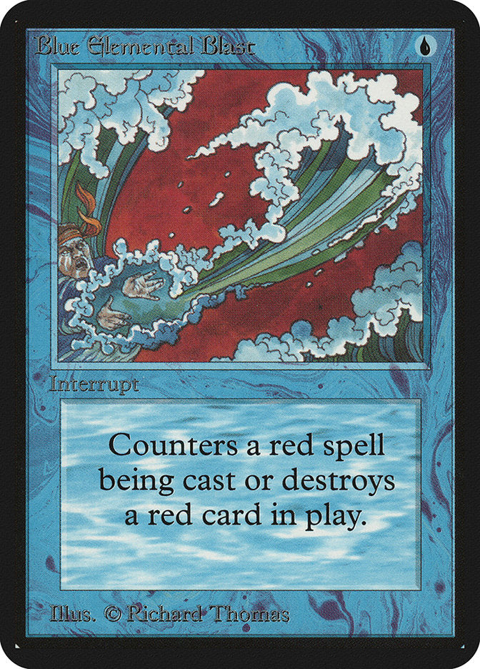 Blue Elemental Blast [Limited Edition Alpha] | Card Citadel