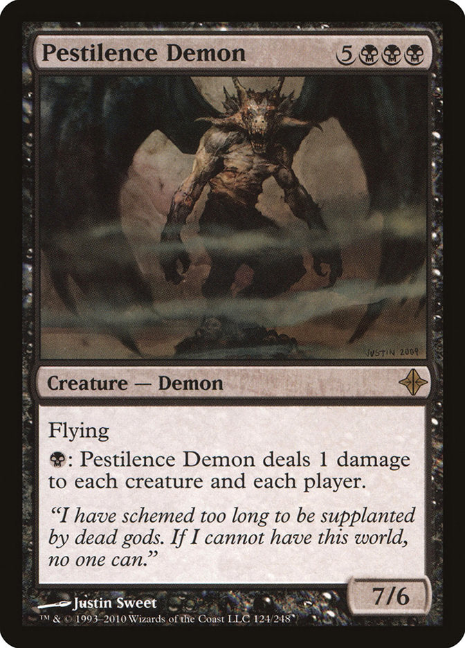 Pestilence Demon [Rise of the Eldrazi] | Card Citadel