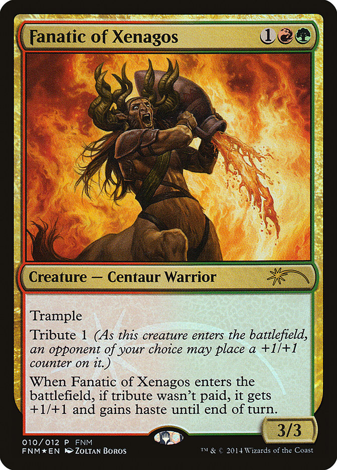 Fanatic of Xenagos [Friday Night Magic 2014] | Card Citadel