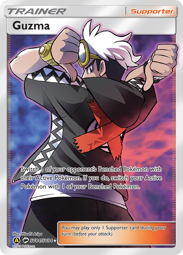 Guzma (SV84/SV94) [Sun & Moon: Hidden Fates - Shiny Vault] | Card Citadel