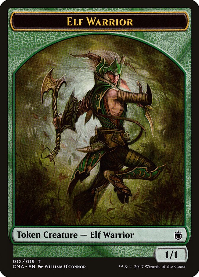 Elf Warrior [Commander Anthology Tokens] | Card Citadel