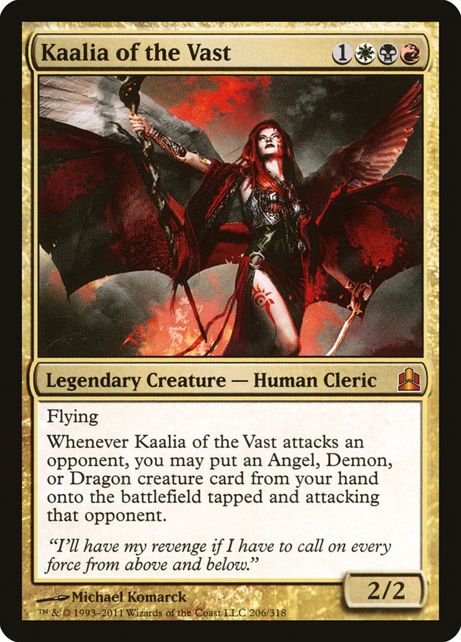 Kaalia of the Vast [Commander 2011] | Card Citadel