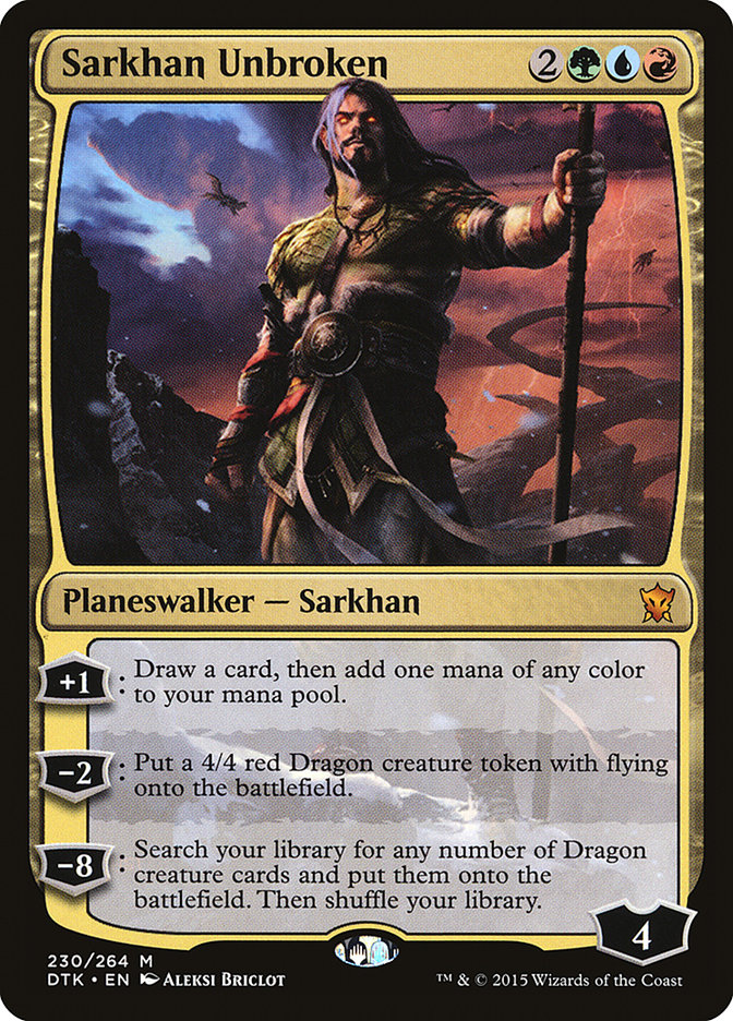 Sarkhan Unbroken [Dragons of Tarkir] | Card Citadel