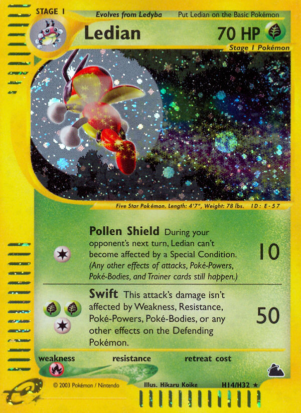 Ledian (H14/H32) [Skyridge] | Card Citadel