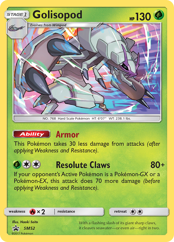 Golisopod (SM52) [Sun & Moon: Black Star Promos] | Card Citadel