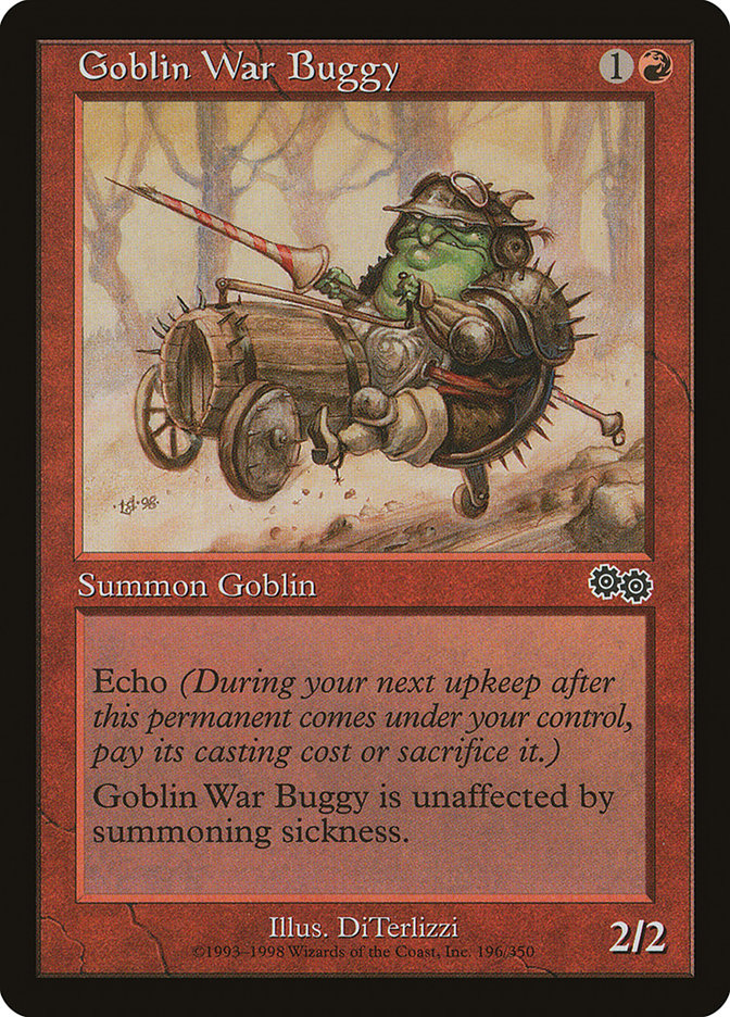 Goblin War Buggy [Urza's Saga] | Card Citadel