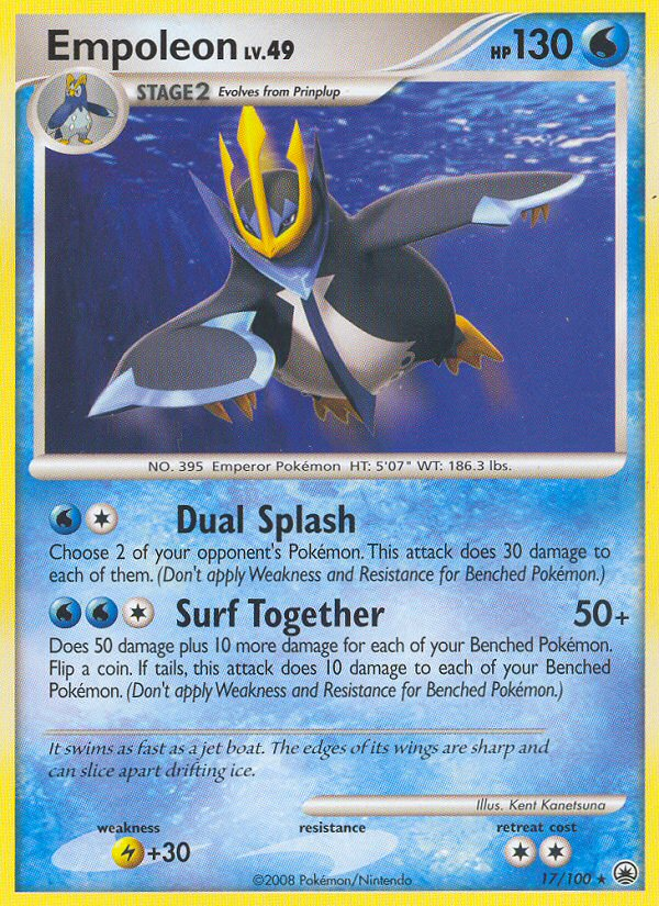 Empoleon (17/100) [Diamond & Pearl: Majestic Dawn] | Card Citadel