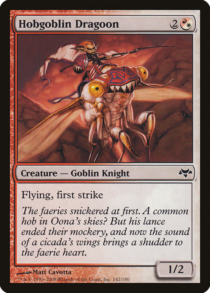 Hobgoblin Dragoon [Eventide] | Card Citadel