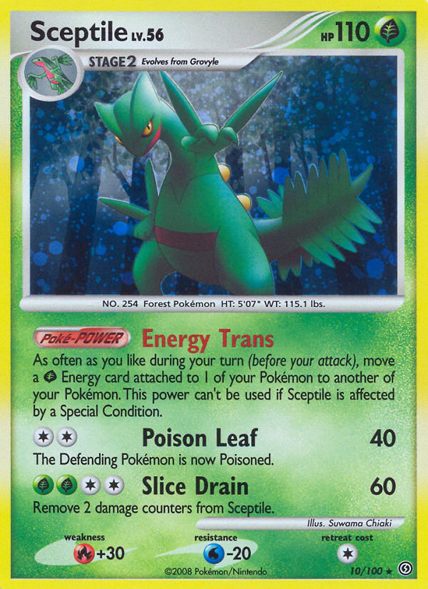 Sceptile (10/100) [Diamond & Pearl: Stormfront] | Card Citadel