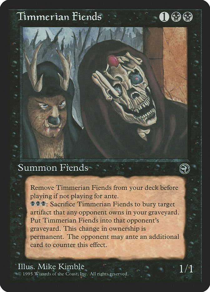 Timmerian Fiends [Homelands] | Card Citadel