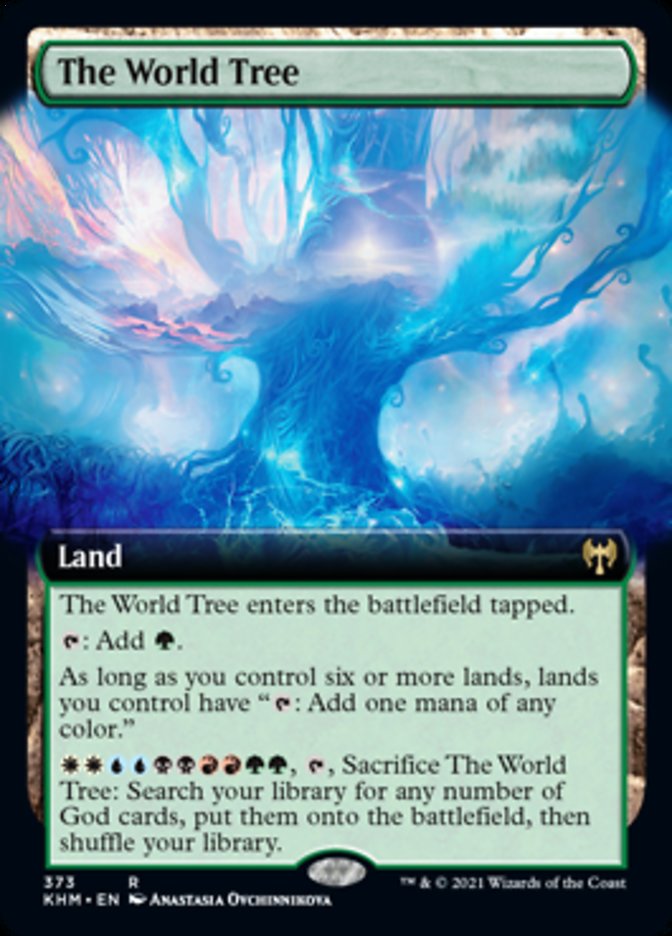 The World Tree (Extended Art) [Kaldheim] | Card Citadel